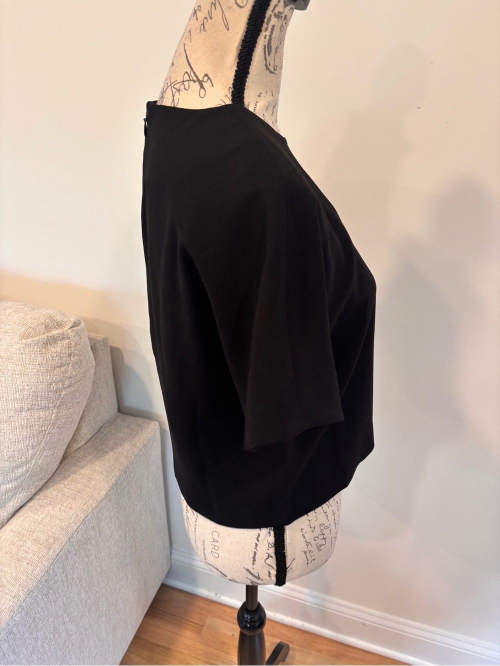 J.Crew black top size 4 new with tags - Picture 4 of 7